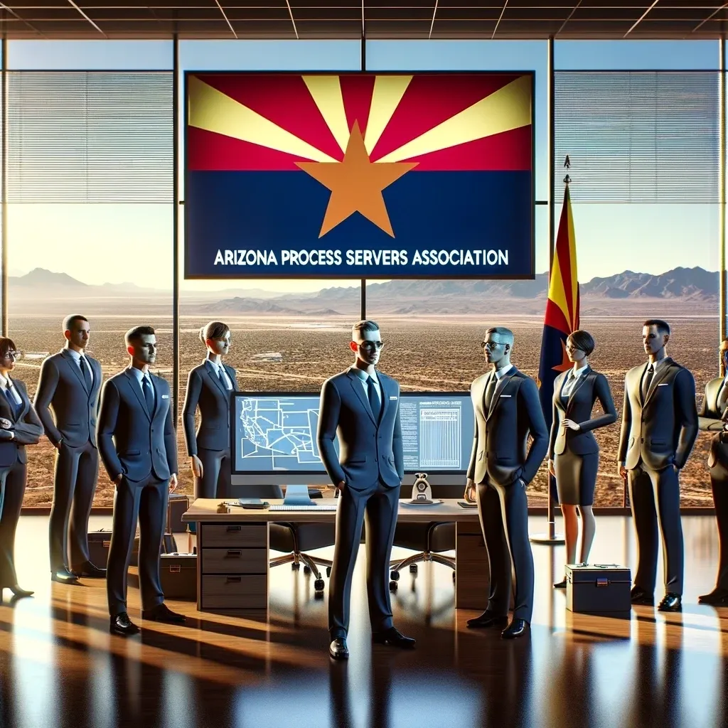 The Arizona Process Servers Association: Pioneers in promoting excellence and integrity in legal services across Arizona.